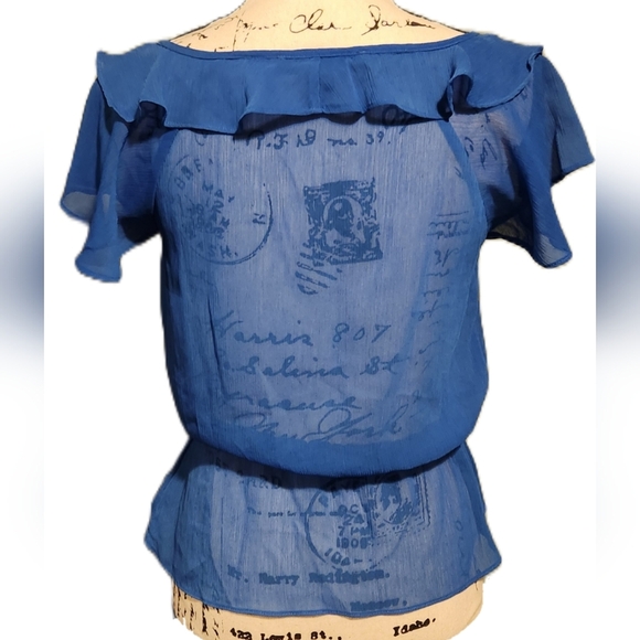 Forever 21 Sheer Blouse - Picture 2 of 5